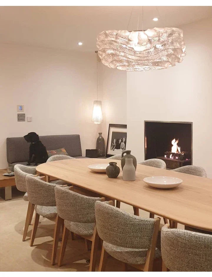 🌩️ Lustre Nuage LED - Éclairez avec poésie