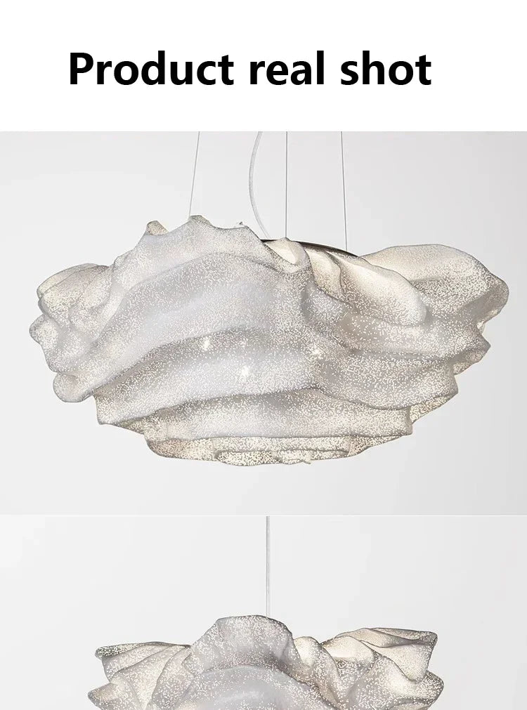 🌩️ Lustre Nuage LED - Éclairez avec poésie