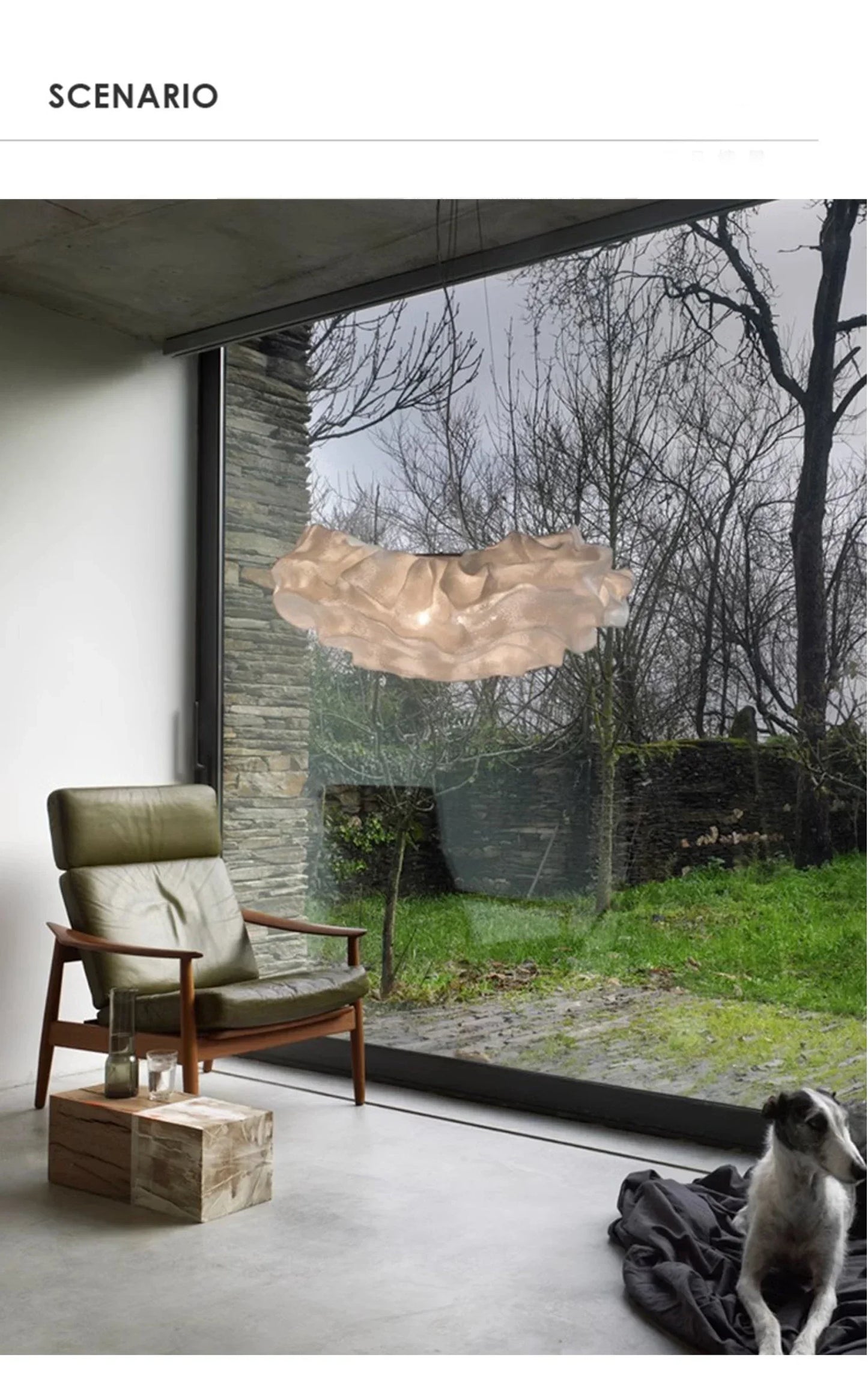 🌩️ Lustre Nuage LED - Éclairez avec poésie