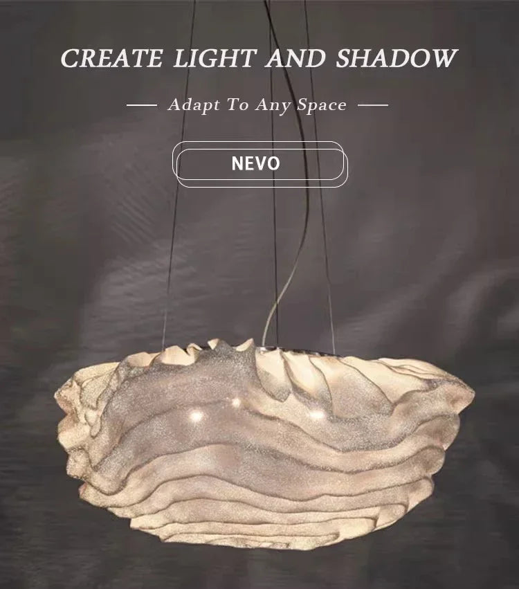 🌩️ Lustre Nuage LED - Éclairez avec poésie